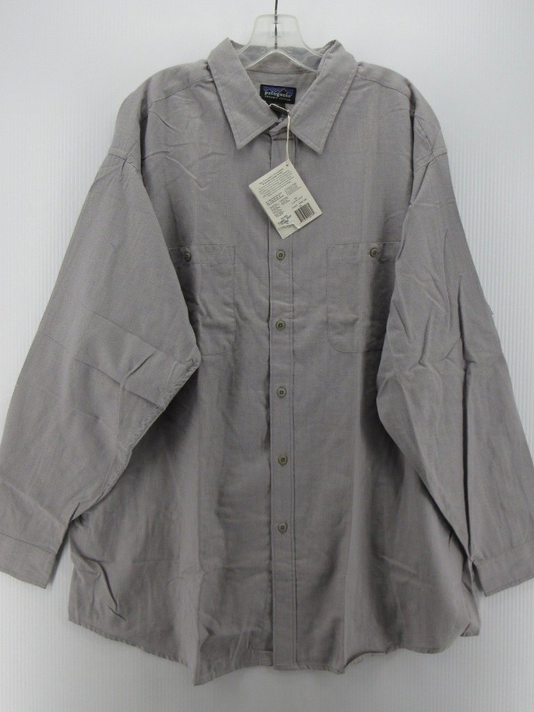 Vgt Patagonia Shirt Xl Flannel Button Up 90s 1996 Organic Cotton New